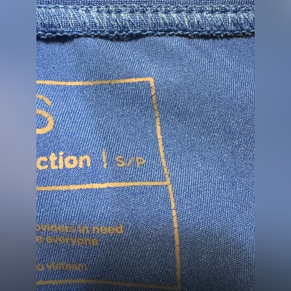 Figs Zamora Jogger Scrub Pants Royal Blue Size S/P Small Petite W18SW2005P - Picture 6 of 11